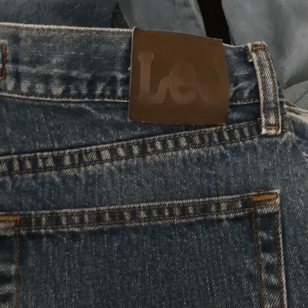 Mens LEE Jeans 32x32 Relaxed Straight Cotton 5